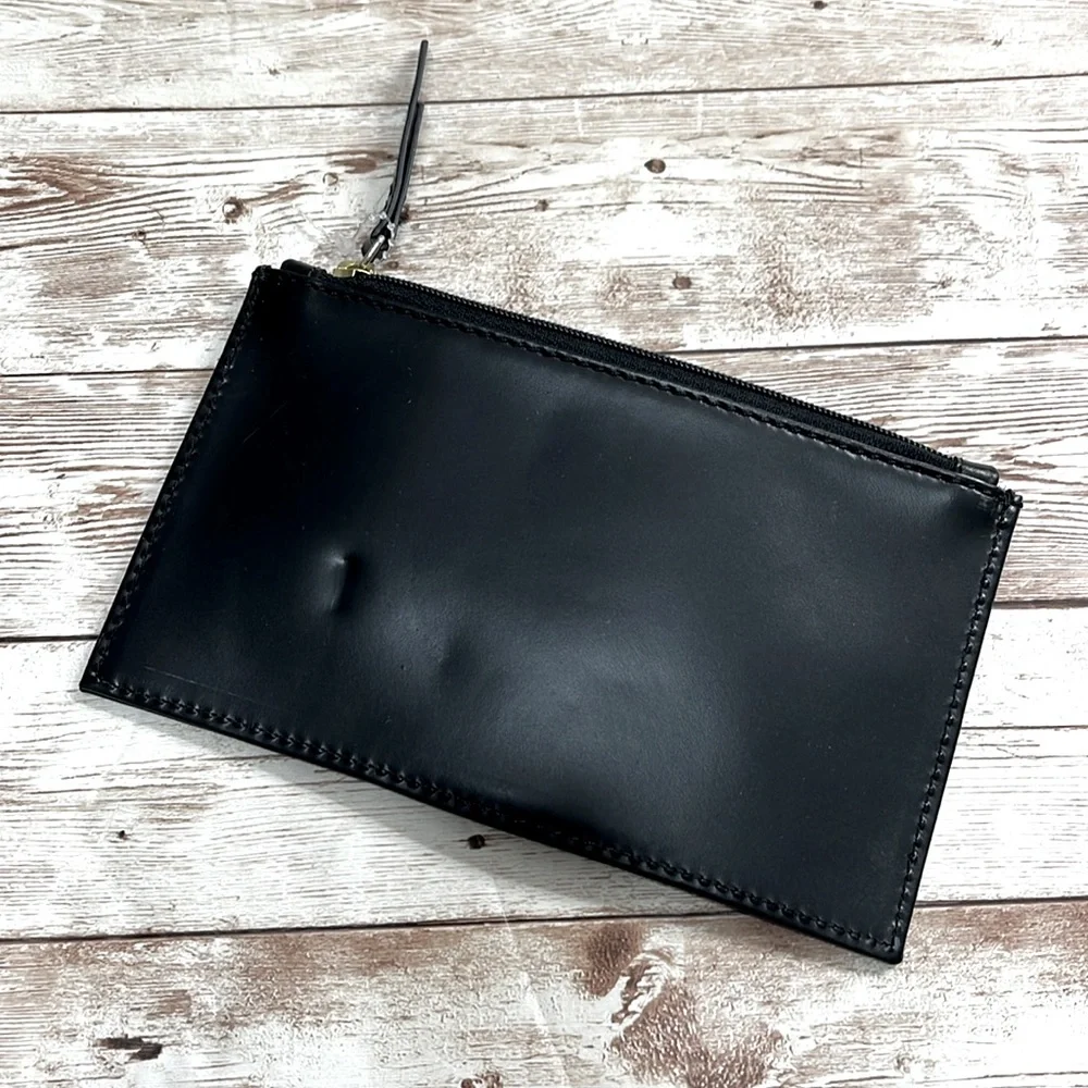 Cole Haan Mini Bag Wallet Coin Purse Make-Up Bag Black Glossy finish